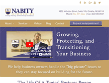 Tablet Screenshot of nabity.com